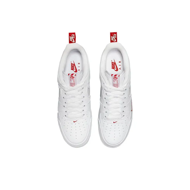 Nike Air Force 1 Low Reflective Swoosh White University Red-3