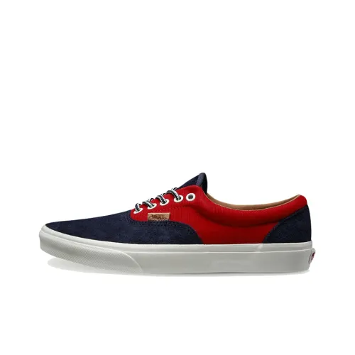 Vans Era Skateboard Shoes Unisex Low-Top Dark Blue/Red/White