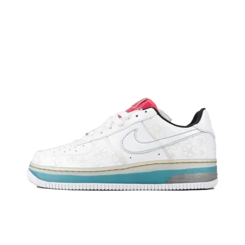 Nike Air Force 1 Low Supreme Max Air White Cerise Paradise Aqua