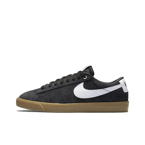 Nike Blazer Skateboard Shoes Unisex Low-Top Black