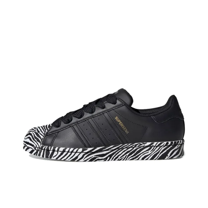 Adidas Superstar Zebra Print Women's-0