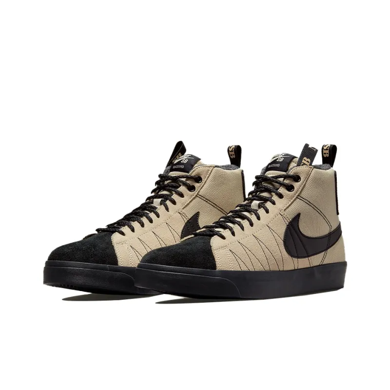 Nike SB Blazer Mid Premium Acclimate Pack - Rattan Black-2