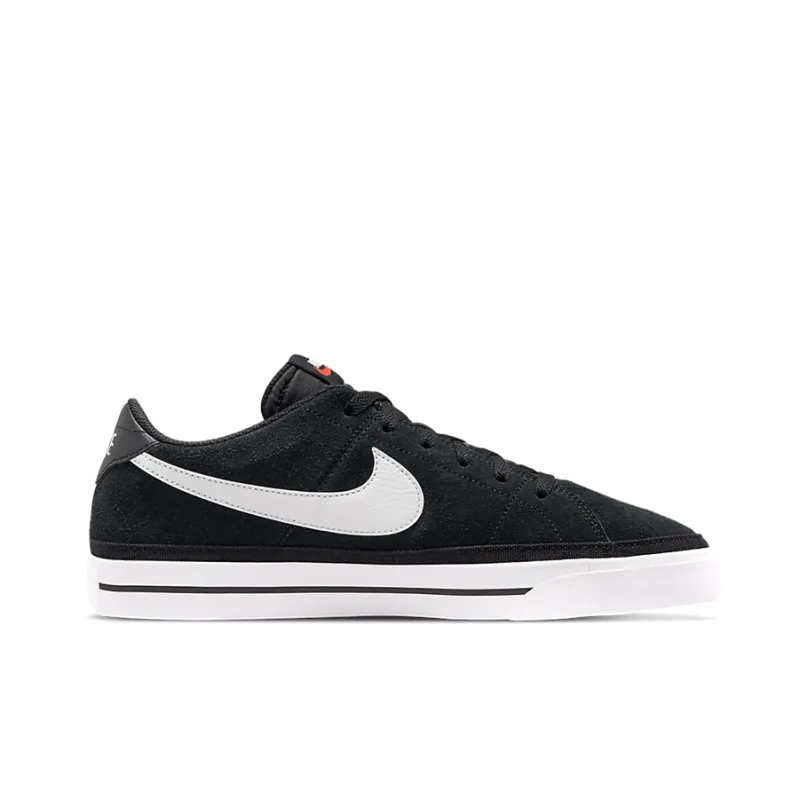 Nike Court Legacy Suede 'Black White'-1
