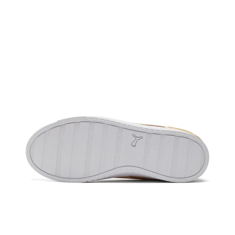 PUMA Jada Teddy Ws Fleece Lined Skateboarding Shoes Khaki Women's-4