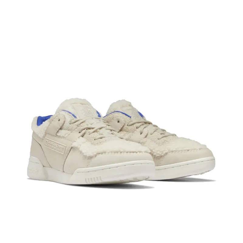 Reebok Workout Skateboard Shoes Men Low-Top Beige-2