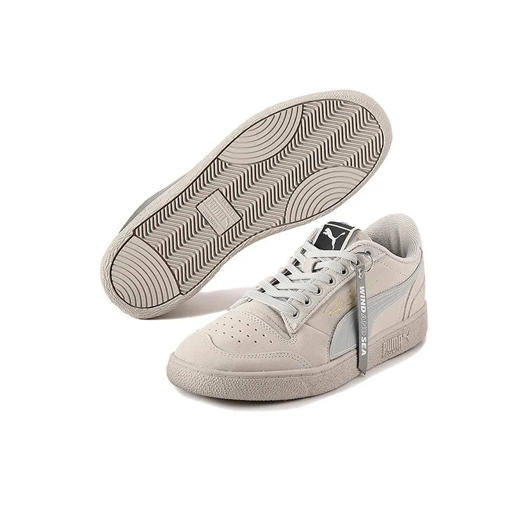 PUMA X Wind And Sea Ralph Sampson Khaki/Grey/Gold-2
