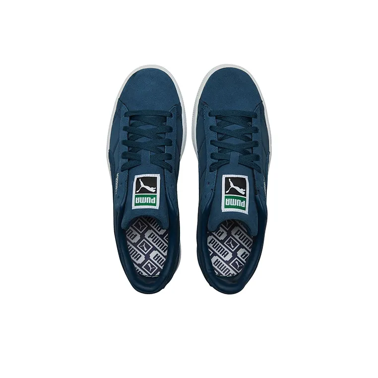 PUMA Unisex Basket Sneakers Blue-3