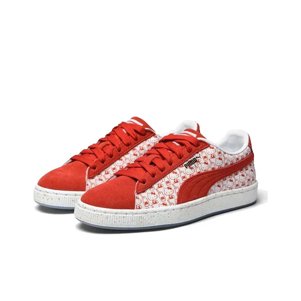 PUMA Hello Kitty X Suede 'Bright Red' Women's-1