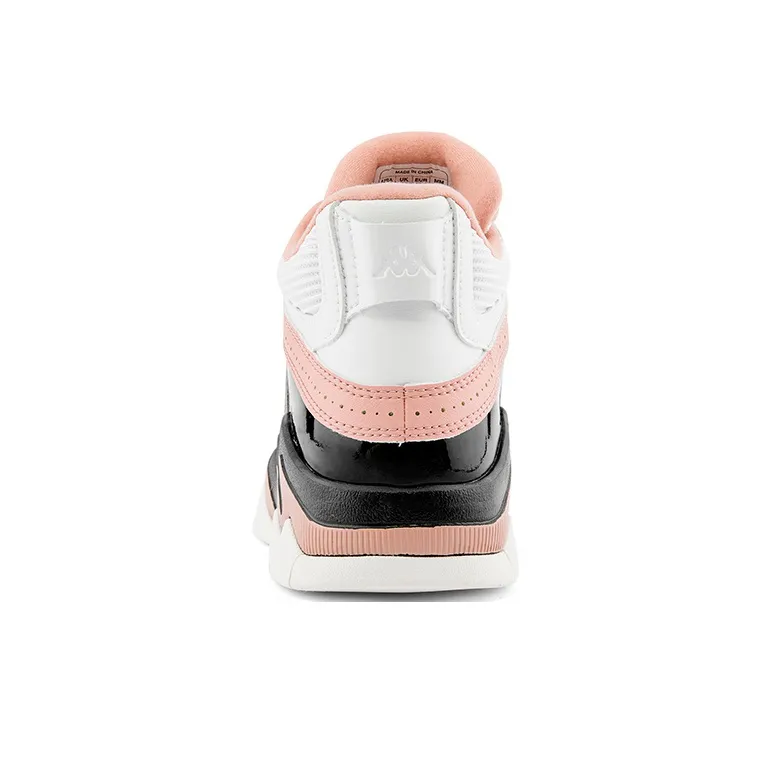 Kappa Abrasion Resistant High Top Skateboard Shoes Women's Mist Rose Pink-4