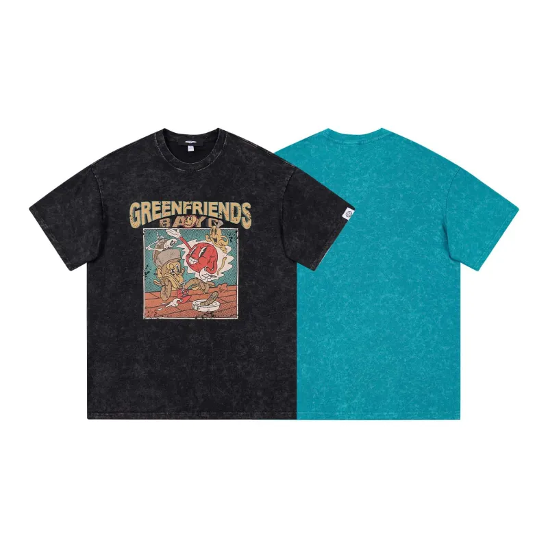 GF X Boredom Ape SS23 Co branded Series T Shirts Unisex-5
