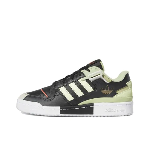 Adidas Forum Exhibit Low Core Black Almost Lime Magic Lime