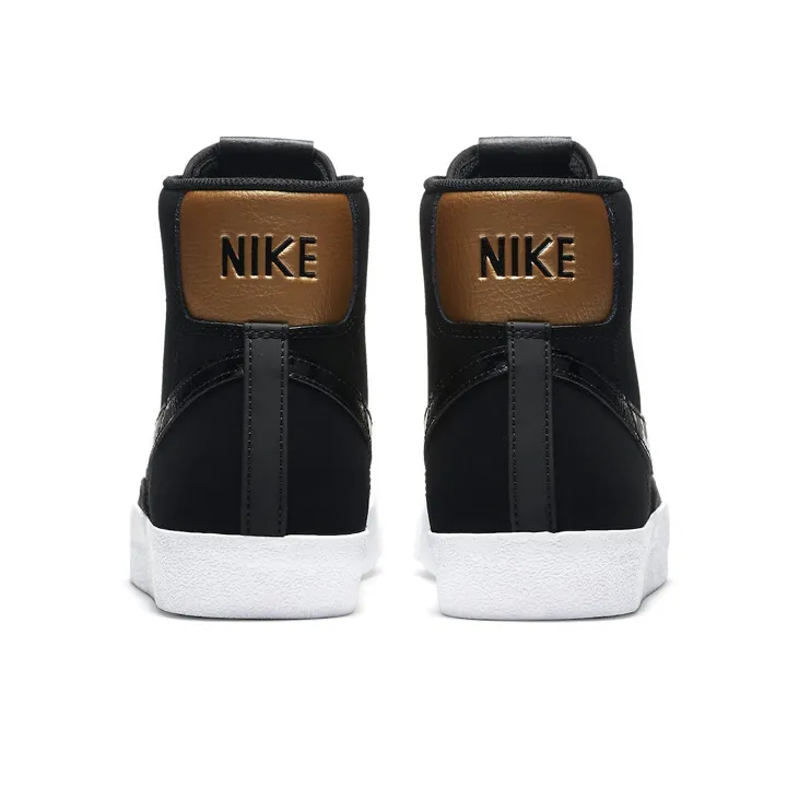 Nike Blazer Mid Black/Gold-4