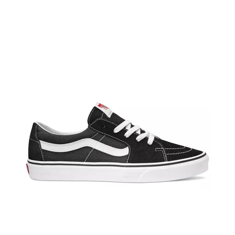 Vans Sk8 Low Black White-1