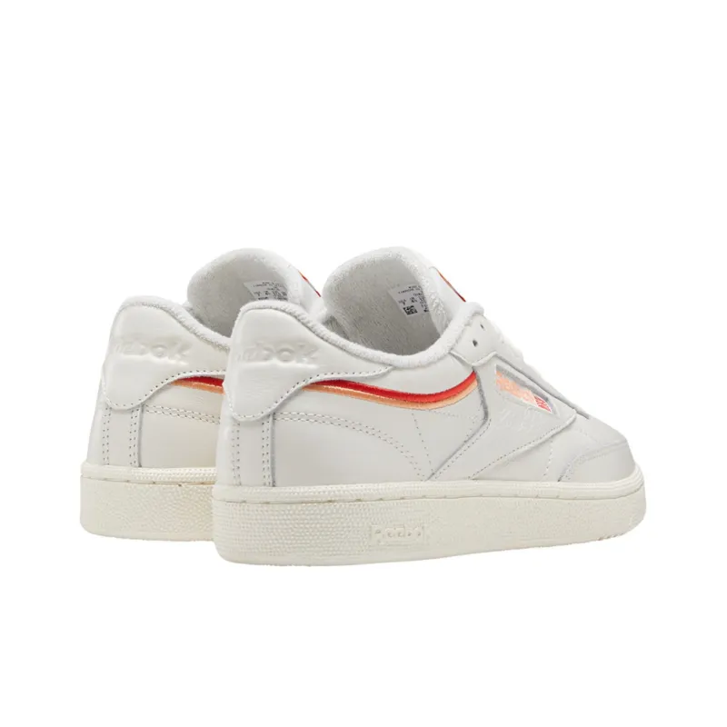 Reebok Women's Club C 85 'Chalk Sunbaked Orange' Women's-2