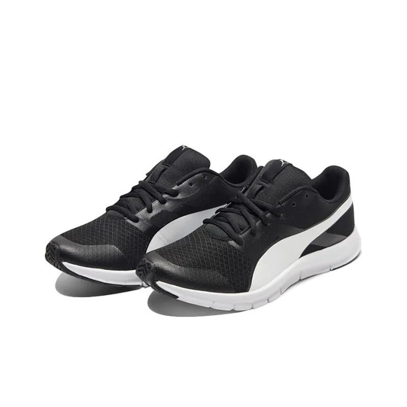PUMA Flexracer Black White-2