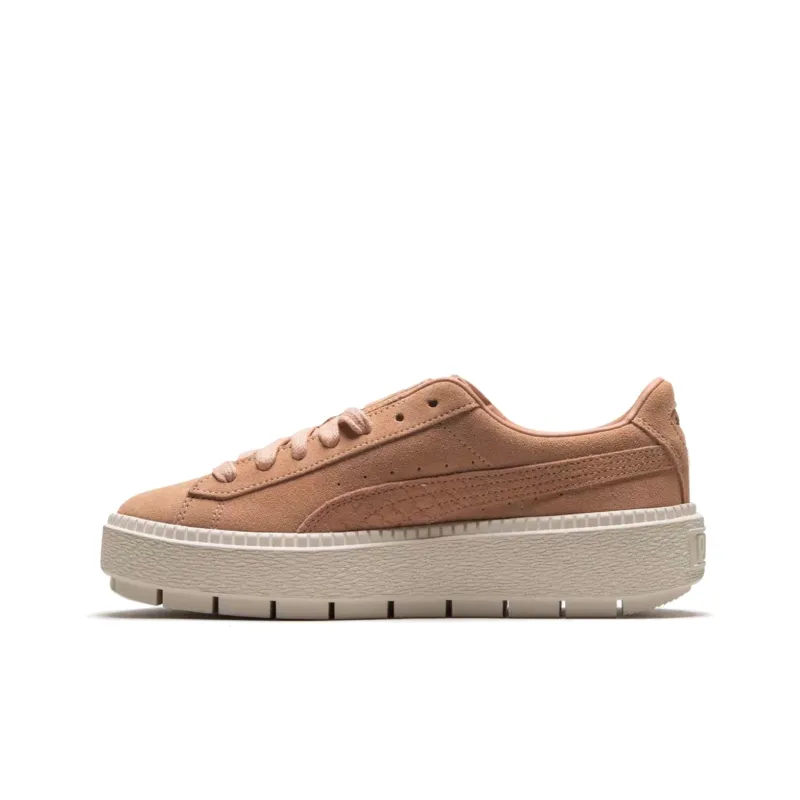PUMA Suede Platfrom Animal Orange/Pink Women's-0