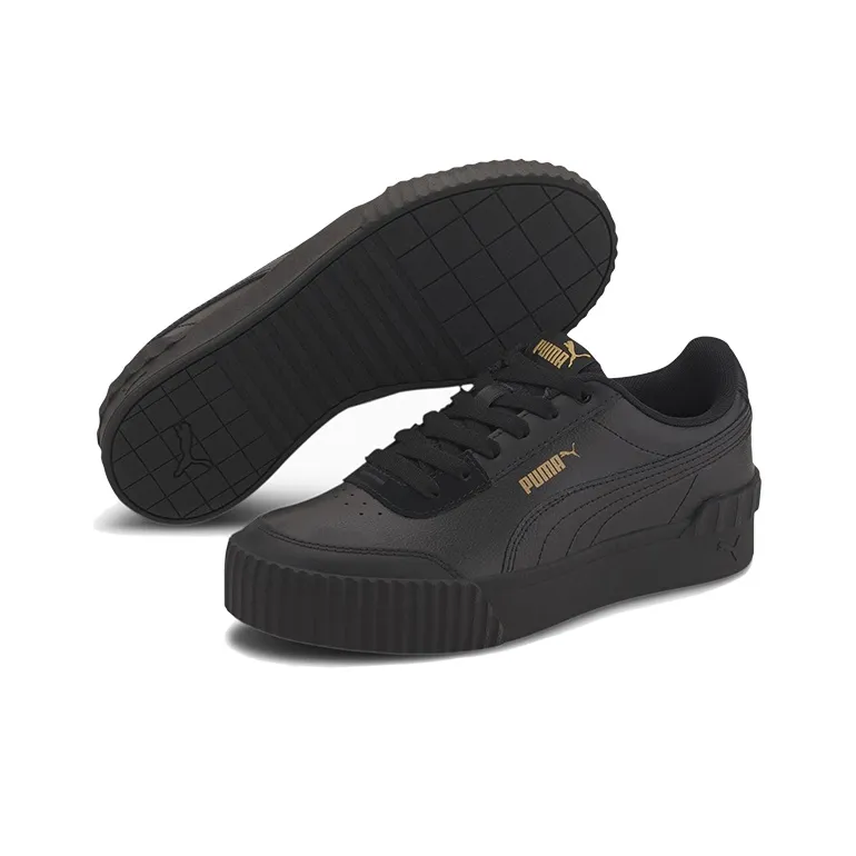 PUMA Carina Lift Black/Gold Women's-2