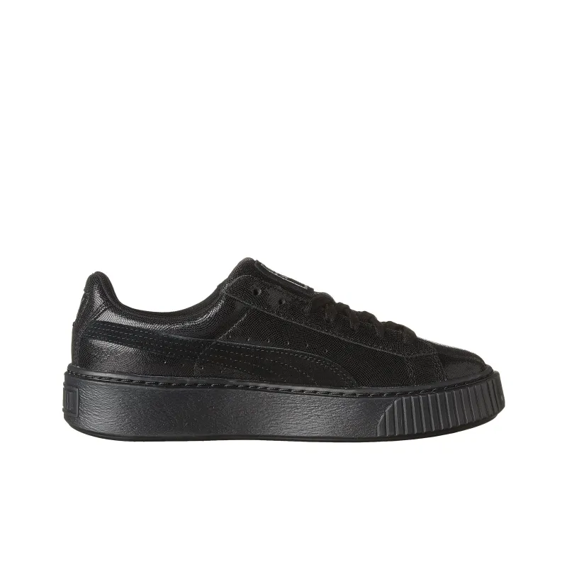 PUMA Basket Platform Ns 'Black' Women's-1