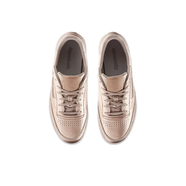 Reebok Club C 85 Melted Metal Pearl Metallic Women's-2