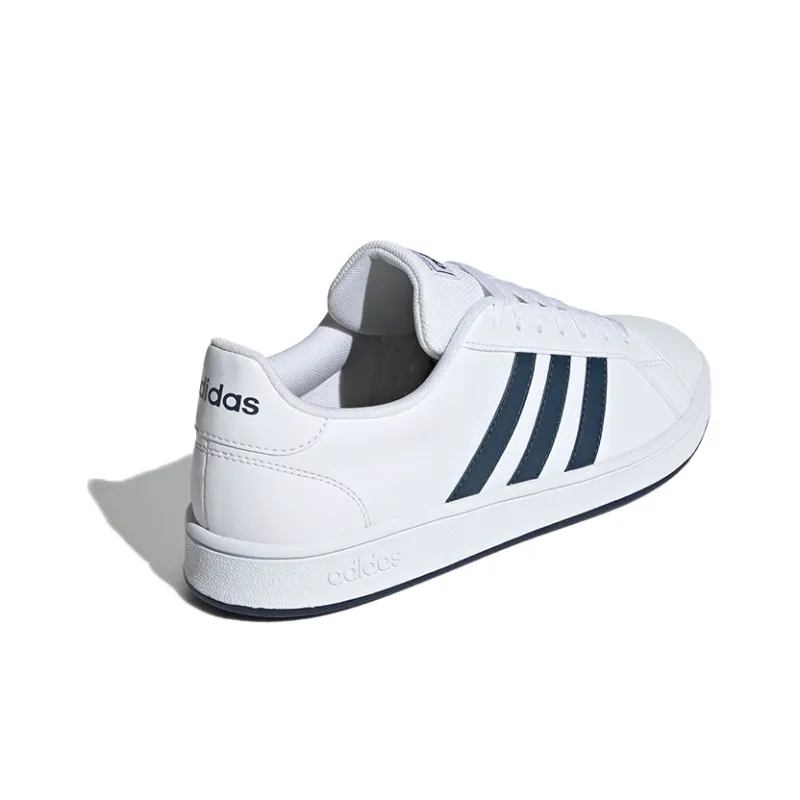 Adidas Grand Court Base Cloud White Crew Navy-3