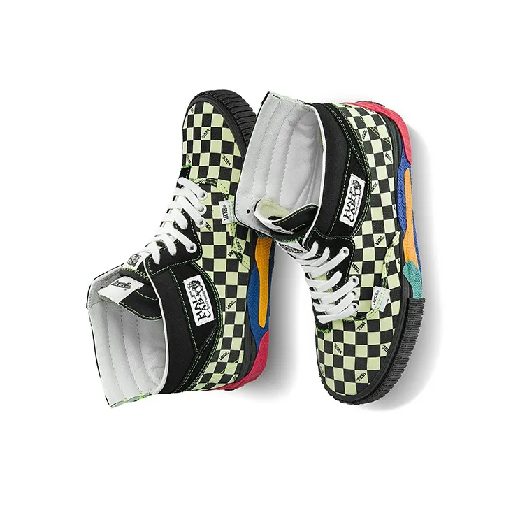 Vans Vault Cap Mash Hi Lx Checkerboard Multi-2