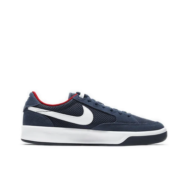 Nike Sb Adversary Midnight Navy White-1