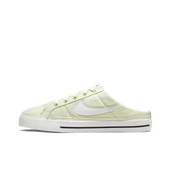 Nike Court Legacy Mule Slip Resistant Cushioning Wear Resistant Breathable Low Top Skateboard Shoes Women's Light Green