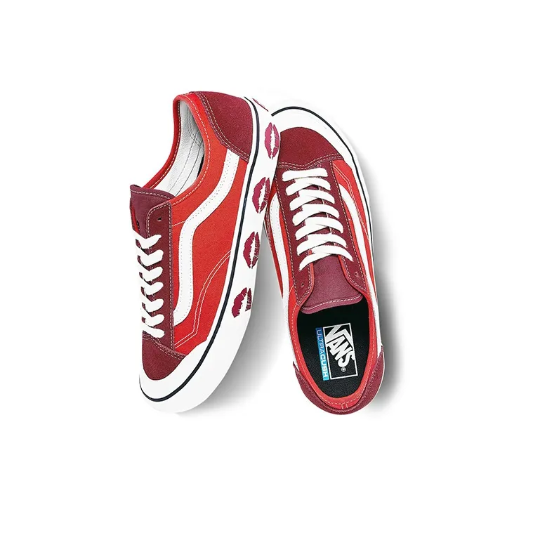 Vans Style 36 Decon Sf Lip Print 'Red White'-3