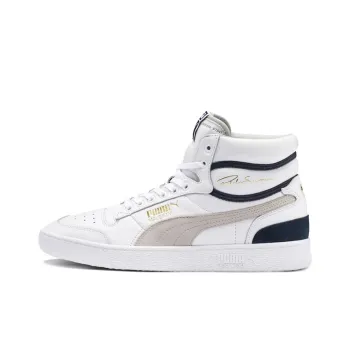 PUMA Ralph Sampson Mid Og White Grey Violet Peacoat