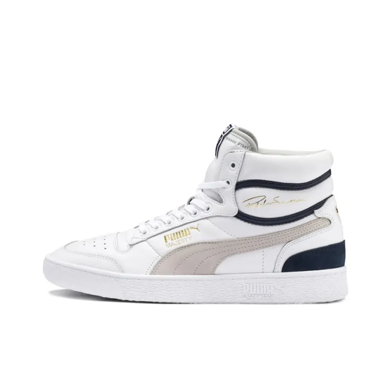 PUMA Ralph Sampson Mid Og White Grey Violet Peacoat-0