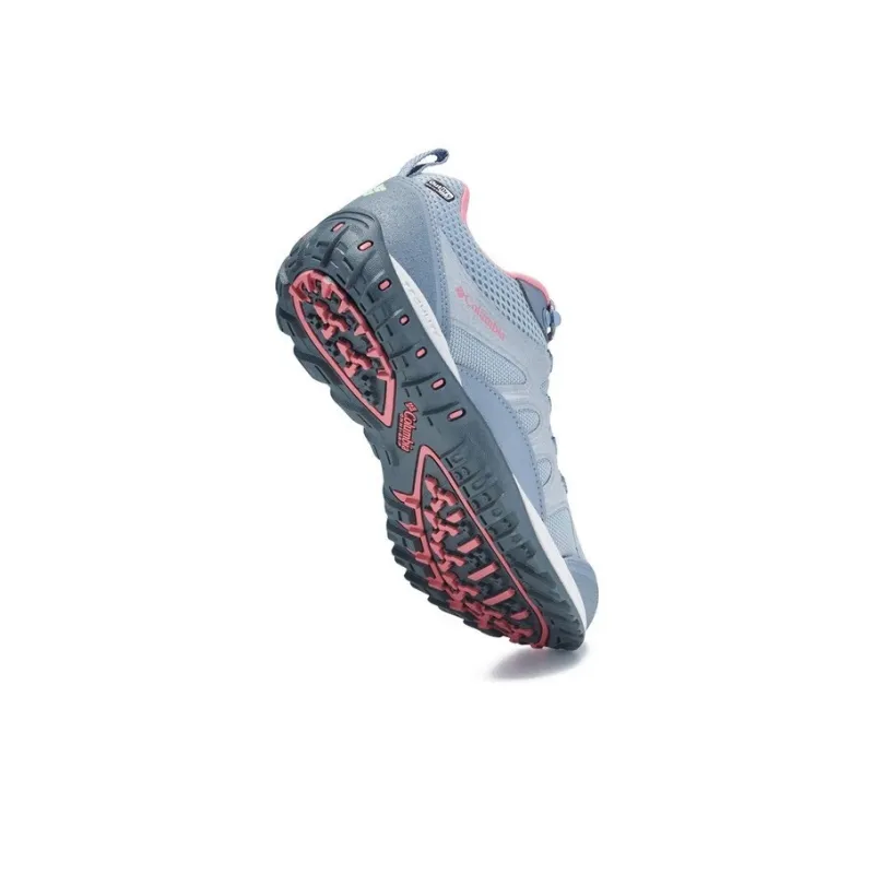 Columbia Cushioning Coverage Low Top Outdoor Shoes Women's Blue Gray-4