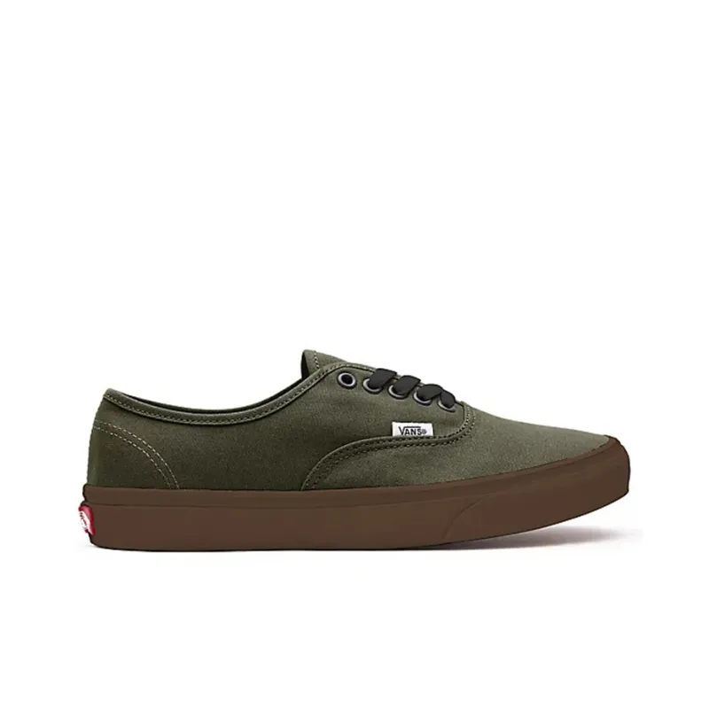 Vans Customs Gum Authentic Army Green-1