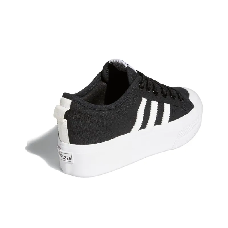 Adidas Nizza Platform Black Women's-3