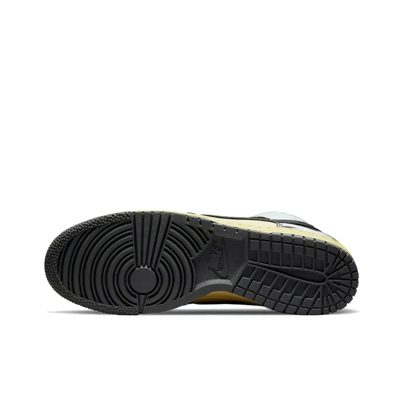 Nike Dunk High 1985 Black Acid Wash-5