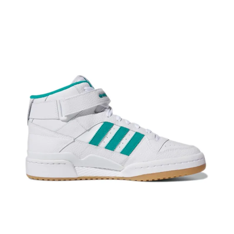 Adidas Forum Mid White Teal-1