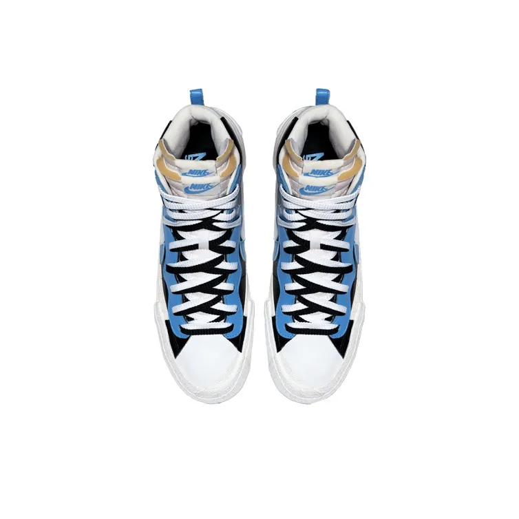 Nike Blazer Mid Sacai White Black Legend Blue-2