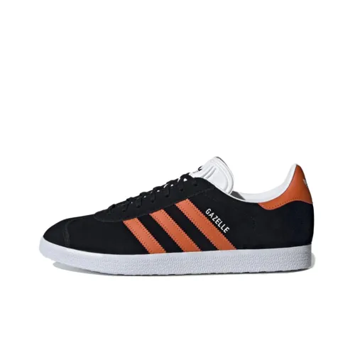 Adidas Originals GAZELLE Skateboard Shoes Unisex Low-Top Black/Orange