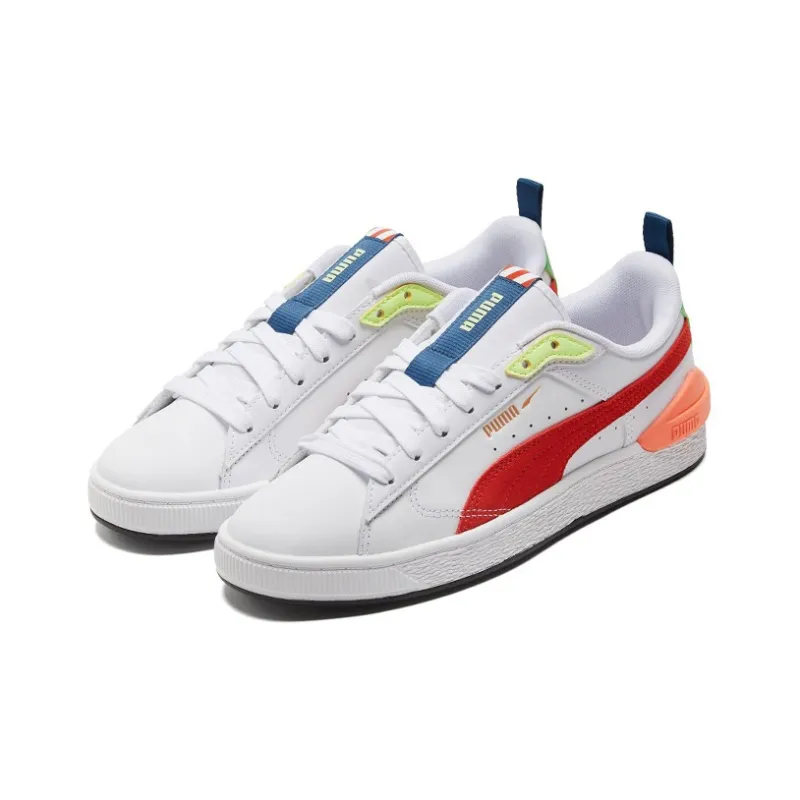 PUMA Suede Bloc 'White Cherry Tomato'-2