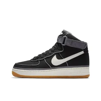 Nike Air Force 1 High '07 LV8 Black Sail Team Orange