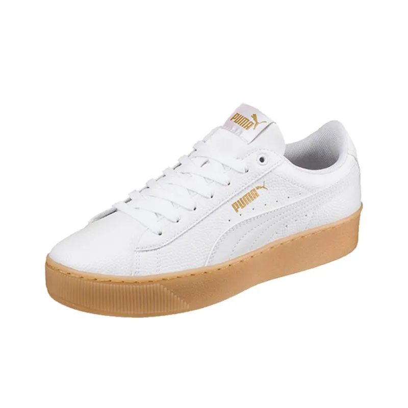 PUMA Vikky Platform 'White Gum' Women's-1