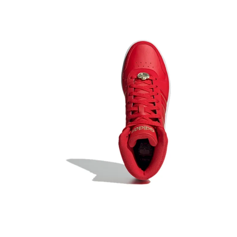 Adidas Neo Hoops 2.0 Mid 'Red White'-4