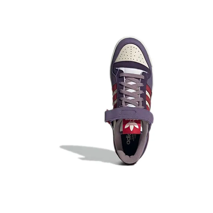 Adidas Originals Forum 84 Low Shoes 'Light Purple Red White'-4