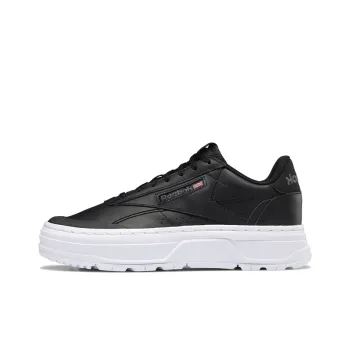 Reebok Club C Double Geo Black White Women's