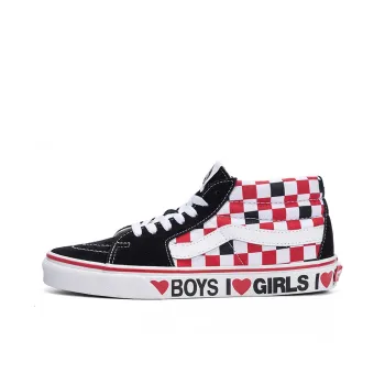 Sk8 Vans Mid 'Checkerboard I Heart'