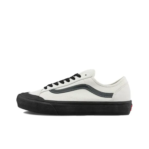 Vans Style 36 Skateboard Shoes Unisex Low-Top Black/White