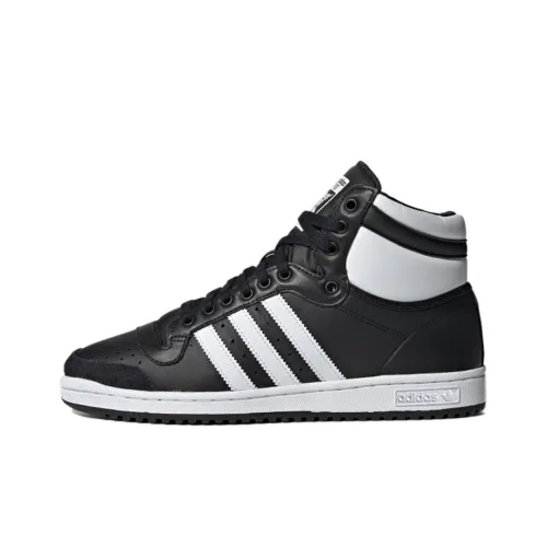 Adidas Top Ten Hi Black White