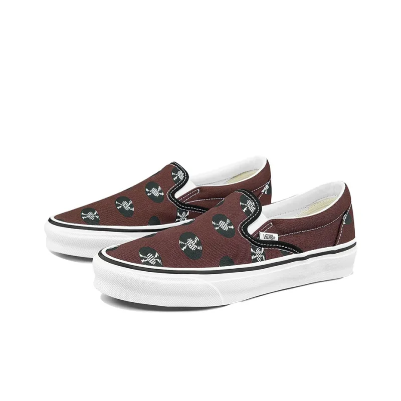 Vans Wacko Maria X Og Classic Slip On 'Brown Records'-1