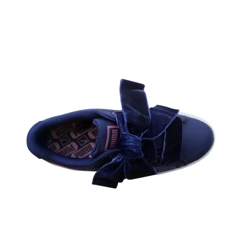 PUMA Basket Heart Nylon Blue Depths Women's-2
