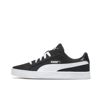 PUMA Smash Vulc Canvas 'Black White'