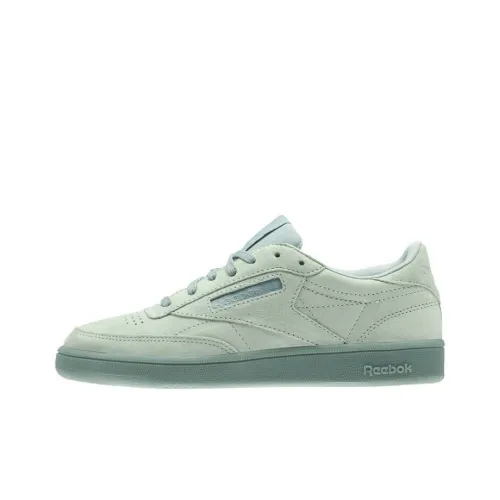 Reebok Club C Skateboard Shoes Women's Low-Top Green